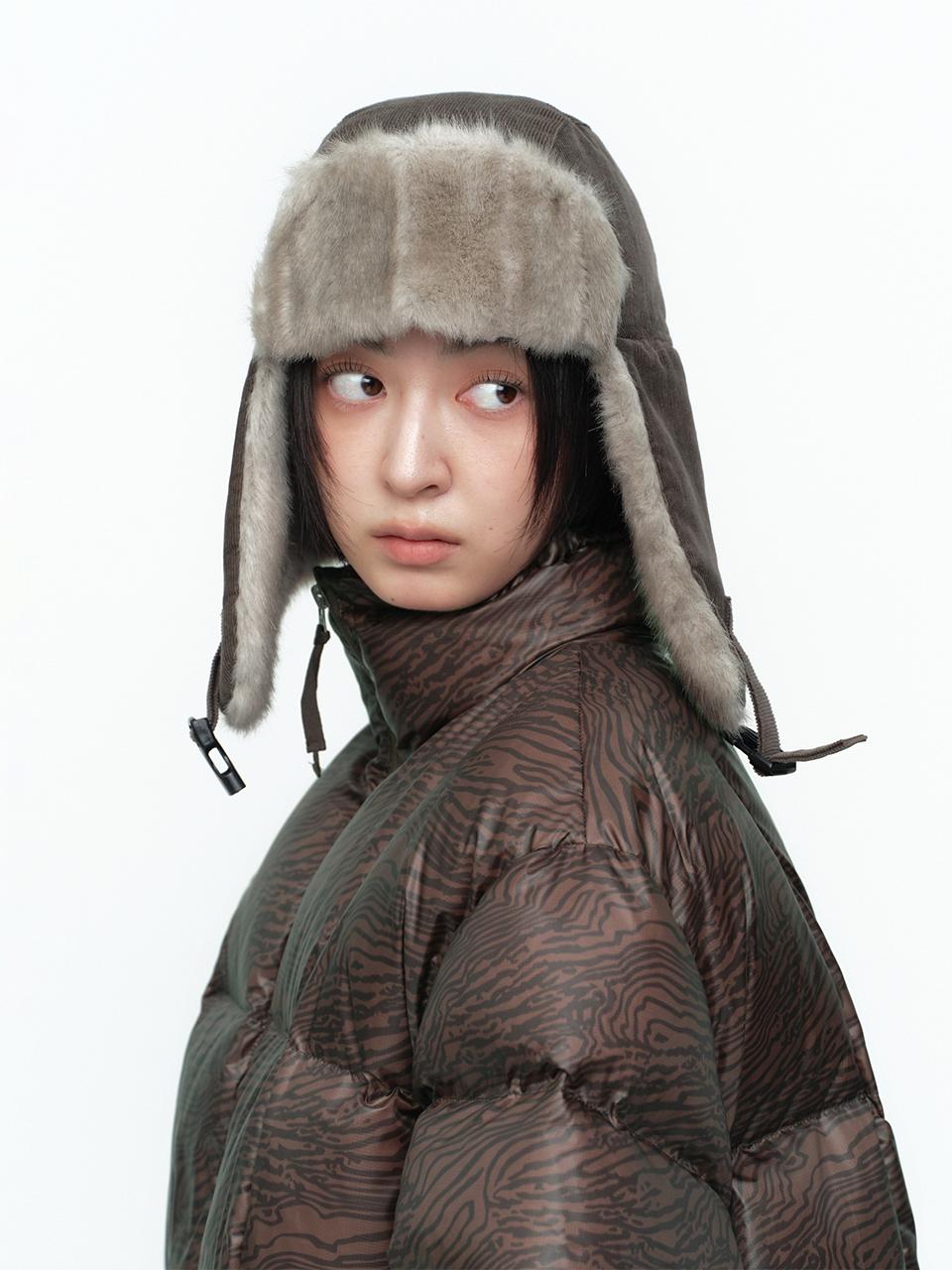 Fur Trooper Hat [Cocoa]
