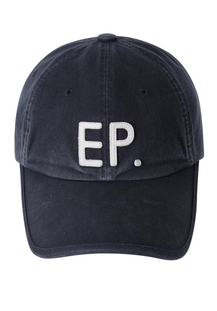 EP 아플리케 빈티지 볼캡 챠콜