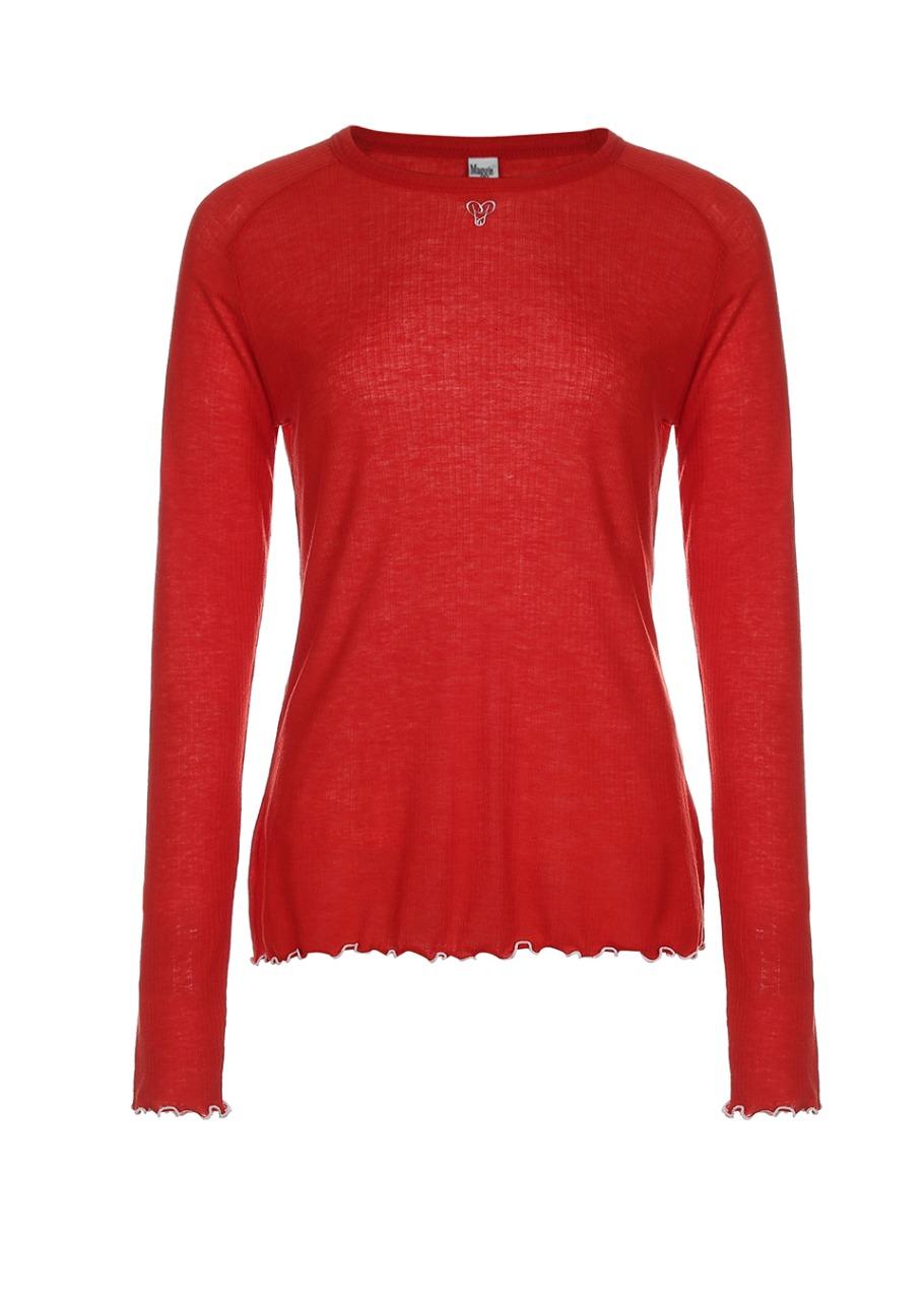 Ribbed T-shirts (Red)