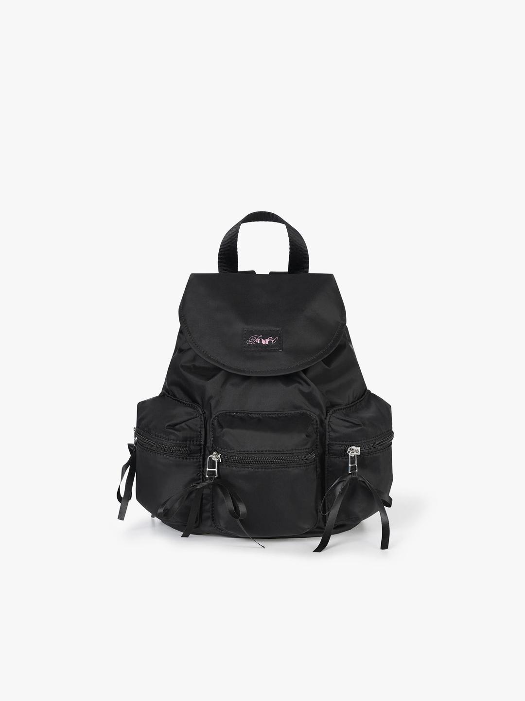 BERRY POCKET BACKPACK - BLACK