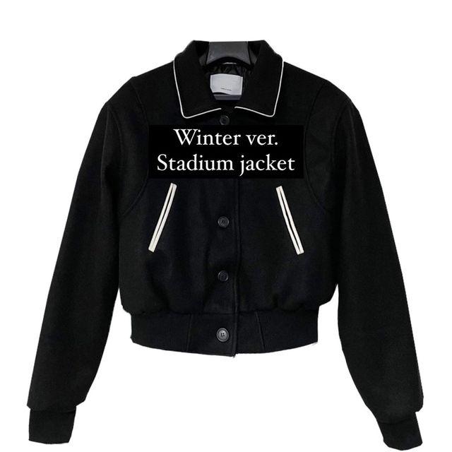 [겨울버전 추가] 코듀로이 스타디움 블루종 야구 점퍼