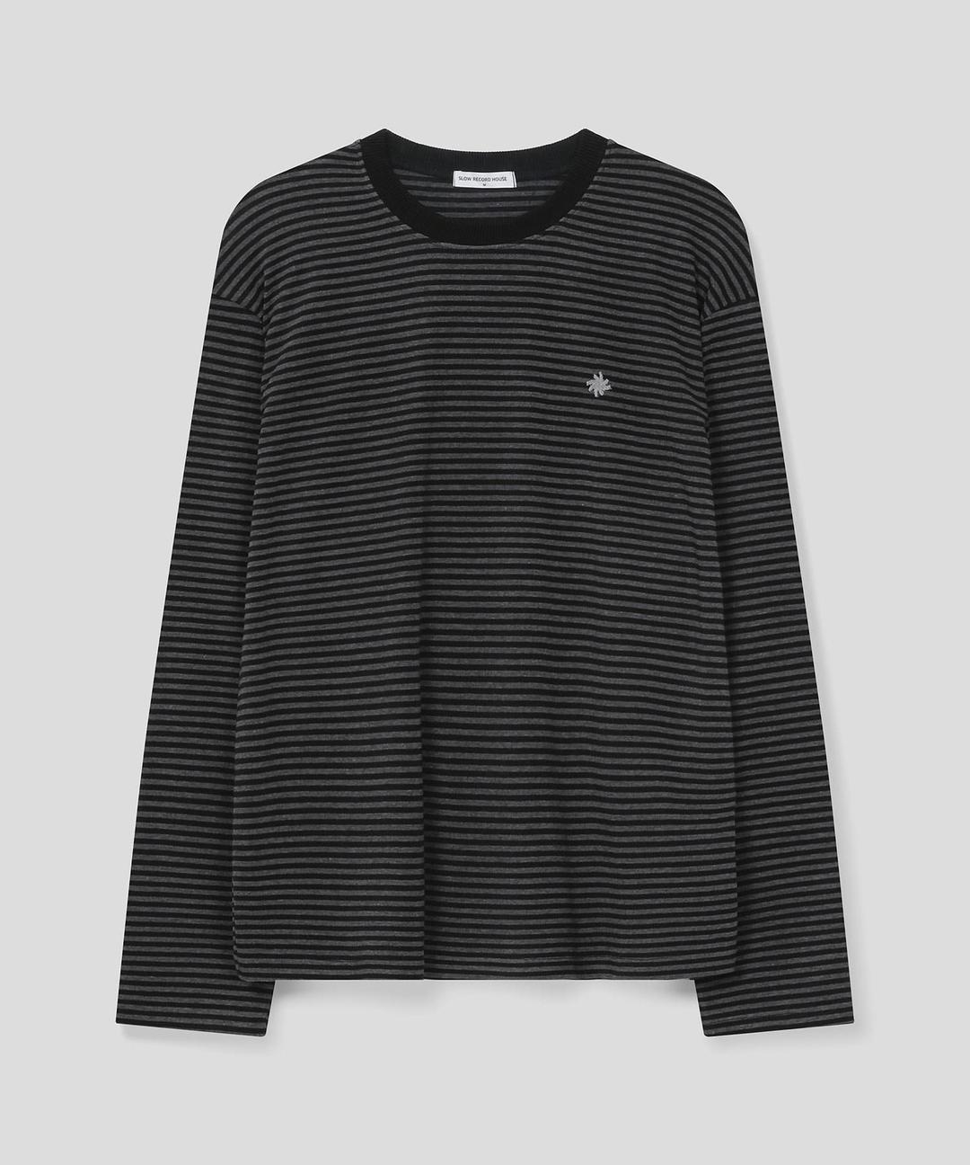 [03.14 예약 발송] 스트라이프 롱 슬리브_블랙