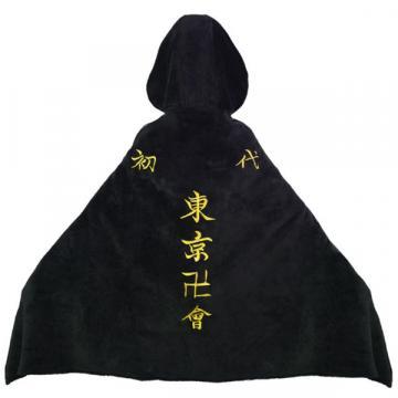 도쿄 리벤저스 플란넬 후드망토 무릎담요