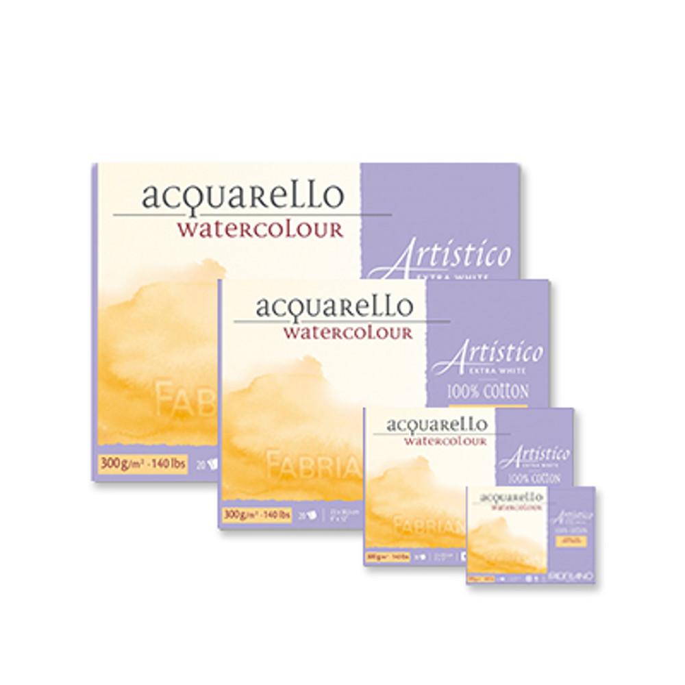 파브리아노 뉴아띠스띠꼬 수채화용지 300g 100%코튼지 순백색 중목