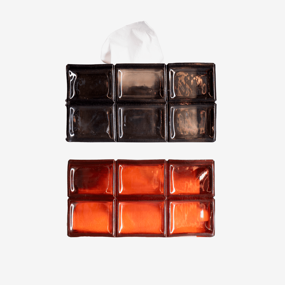 [Harvest Gift] 글라스 블럭 티슈 케이스 - 롱 (2 COLORS)