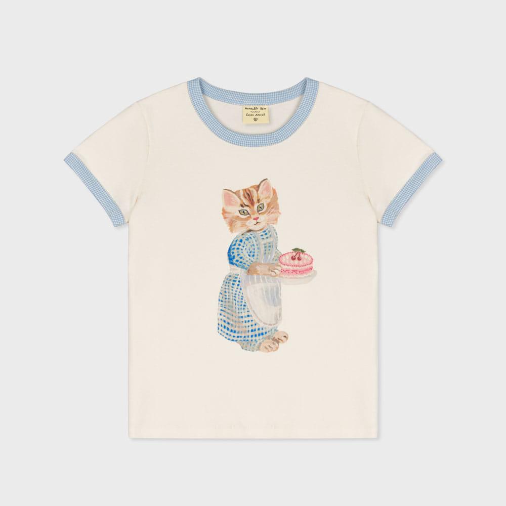 NAT t shirt cake cat