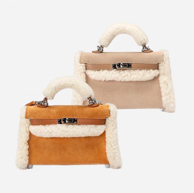 OZWEAR UGG 오즈웨어 미니 빈티지 플러피 백