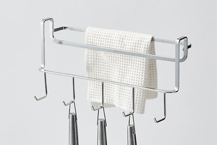 SOK 올스텐 304 도어후크 주방 수납 다용도 걸이 행주 조리도구 정리용품