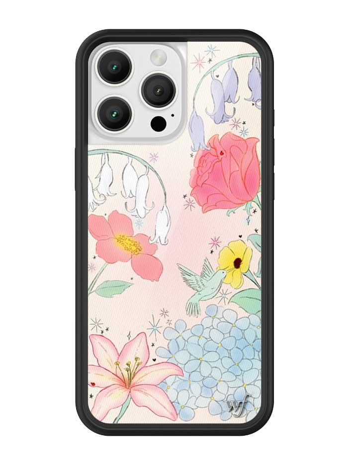 Wildflower Bluebelle Dreams iPhone case