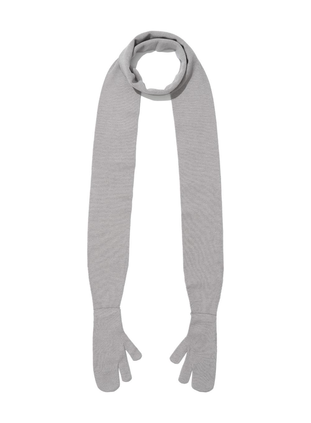 [WOMEN] LOBSTER HAND WARMER MUFFLER_ECRU