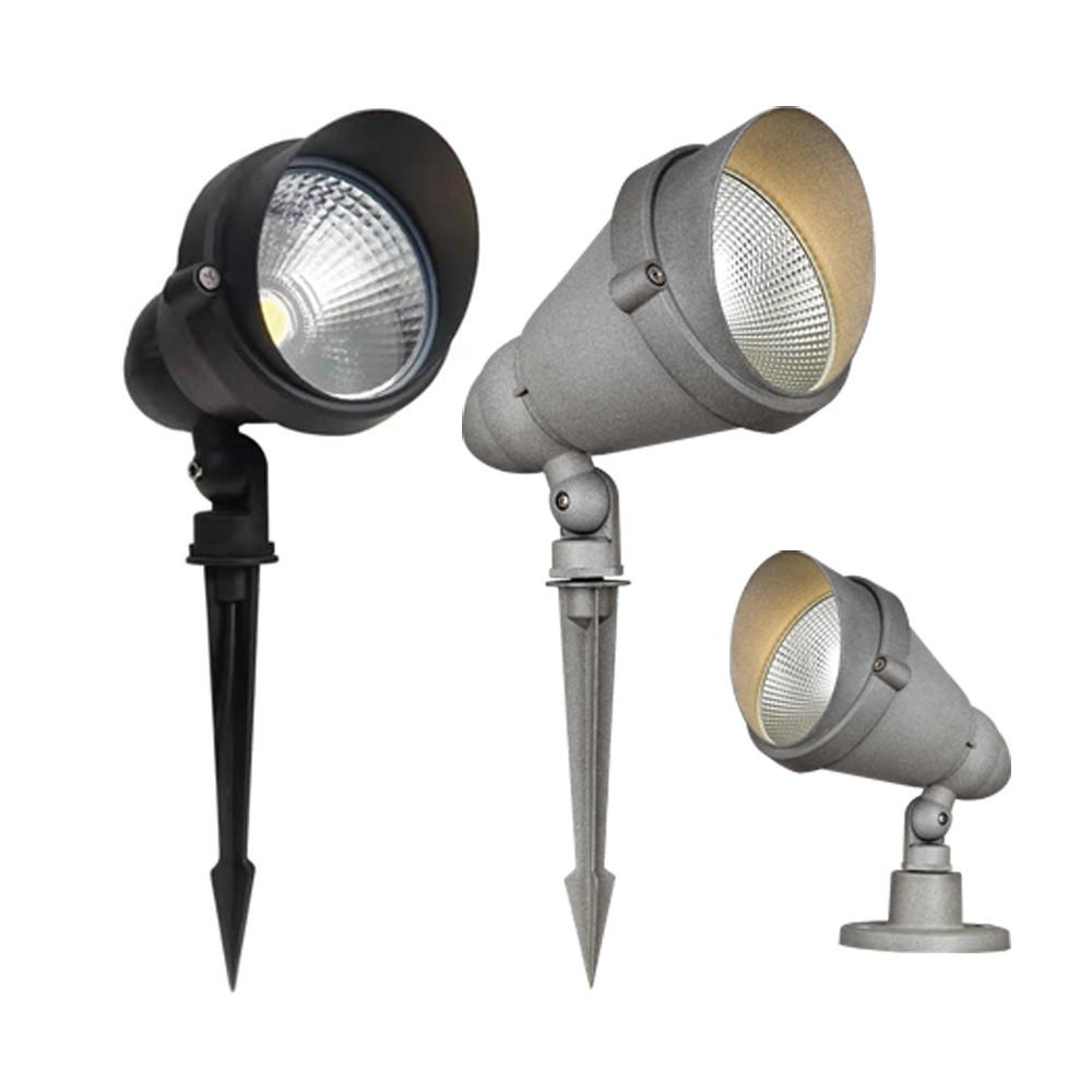 에이투 외부 수목등 대형 팩용 LED 12W 3000K 그레이