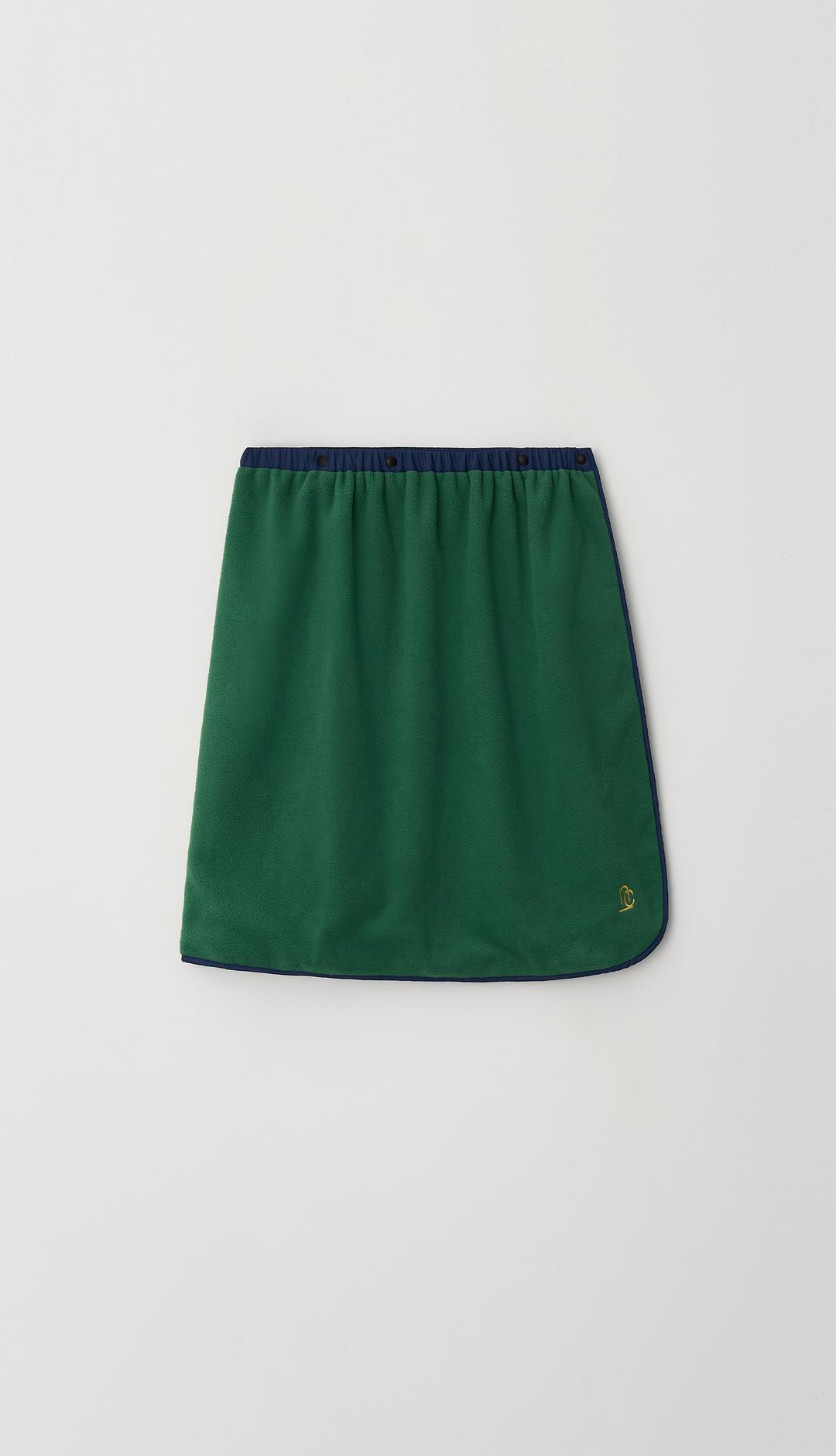 308. Solid Wrap SK _ Green + Navy