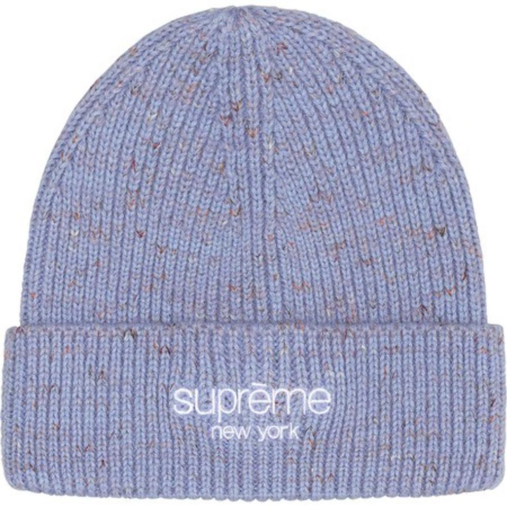 (22FW) Supreme Rainbow Speckle Beanie 슈프림 레인보우 스펙클 비니 라이트블루