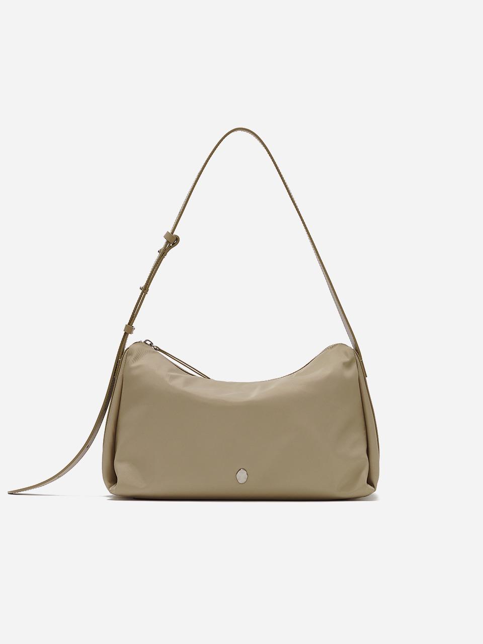 Soft Shoulder Nylon Khaki Begie