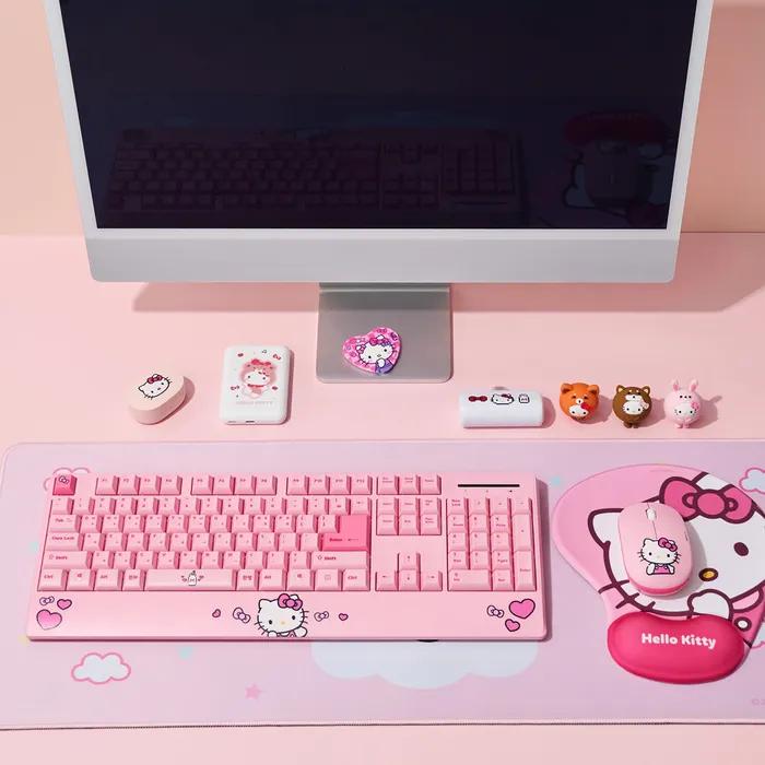 헬로키티 팜레스트 무선 콤보(키보드/마우스)