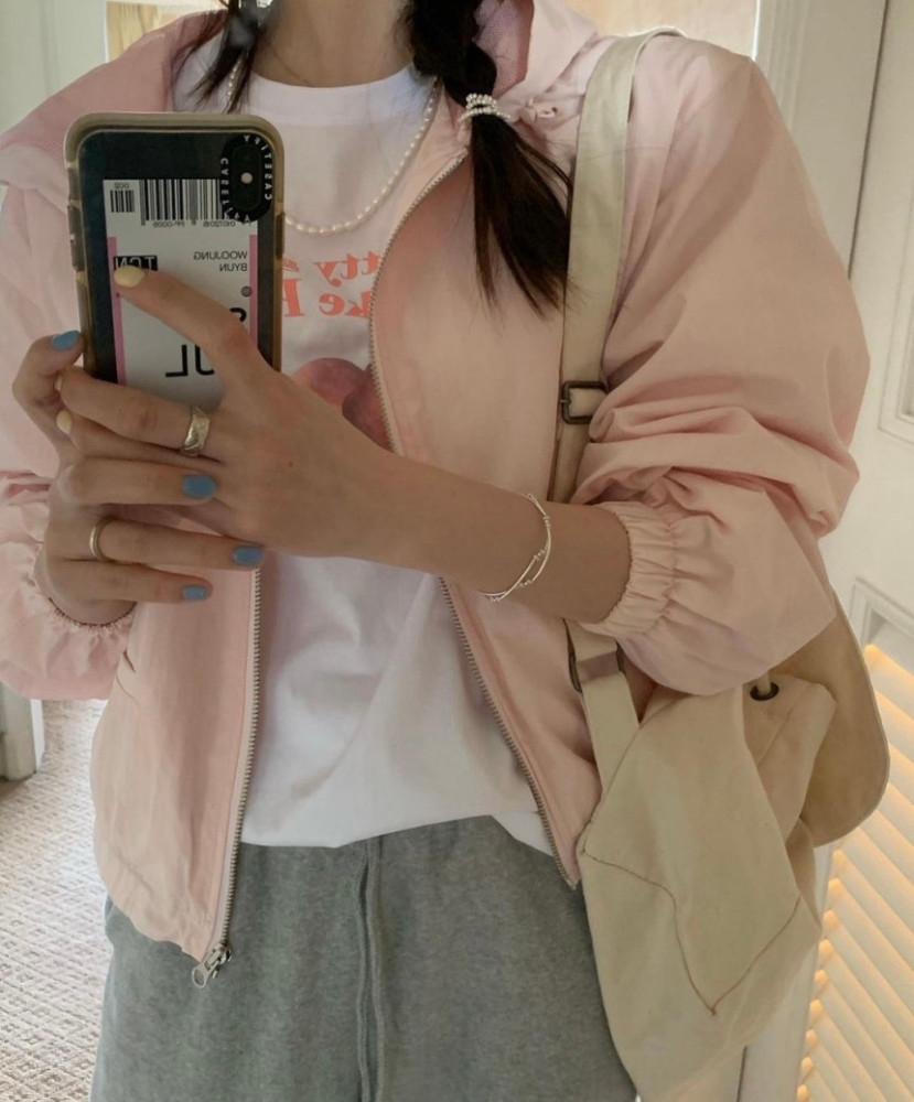 프리티영띵 트레블 후드 점퍼