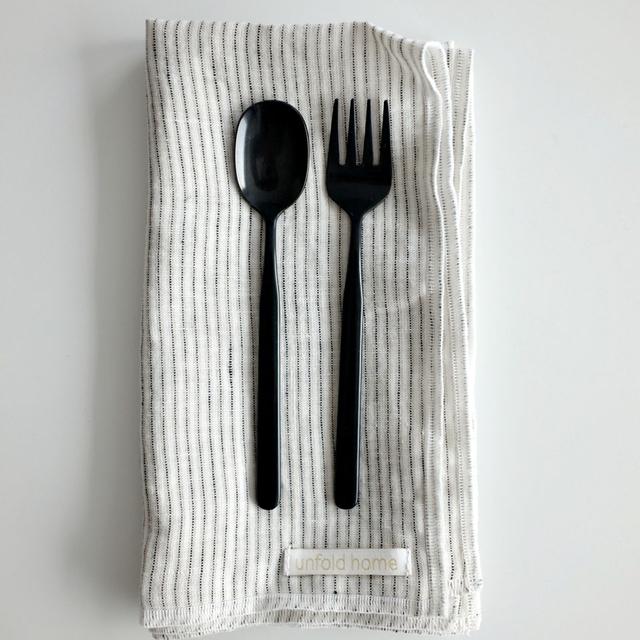 [언폴드] "집들이선물/키친크로스" Linen kitchen cloth (6Colors)