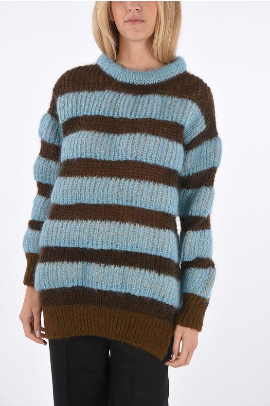 GENIUS striped crew-neck sweater