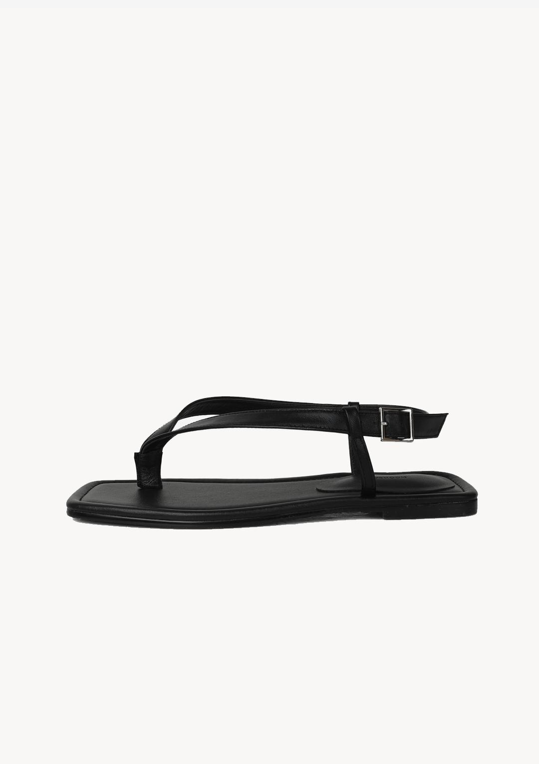 Ink Sandals in Black