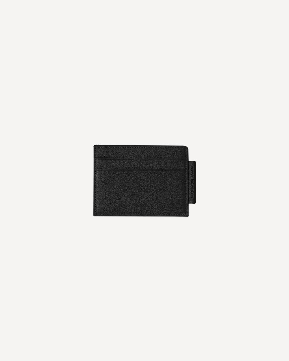 Flat Card Holder / Black