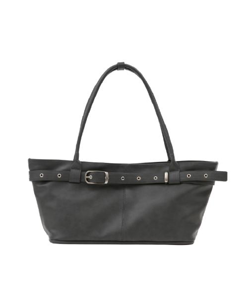 belted boat bag (charcoal)