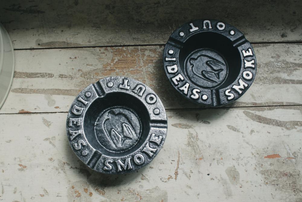 철제 소품 트레이 장식 재떨이 플레이트