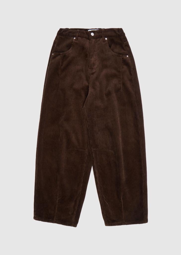 [양털기모]MIKA BALLOON CORDUROY PANTS_BROWN