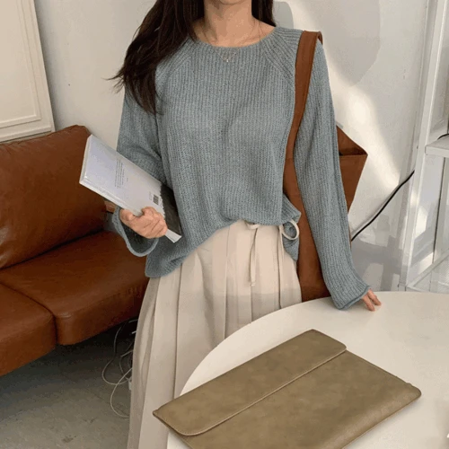 부클 나그랑 루즈핏 니트_nt[5color!]