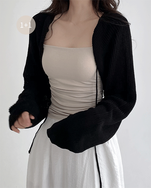 [1+1/2장가격 ] 부드러운 코튼 셔링 나시 패드 탑 캡내장 슬리브리스 - 5 color