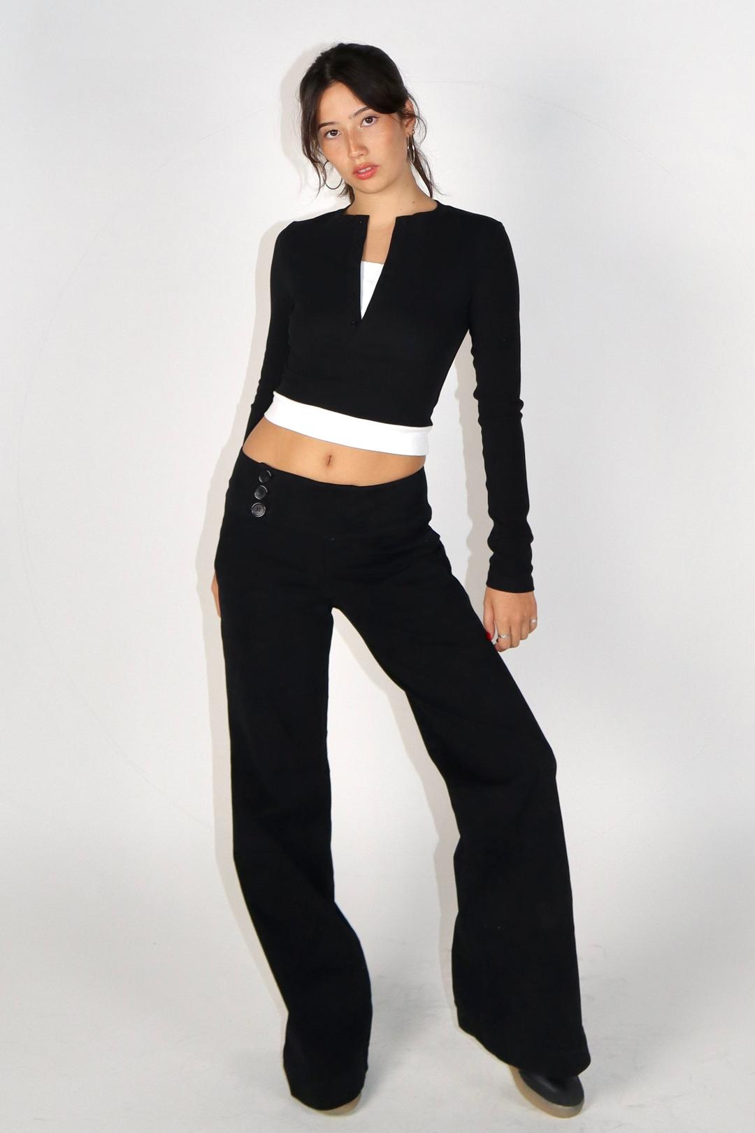 SCG MADE | Evelyn low-rise cargo pants - S (sent by 5th of March) / Black