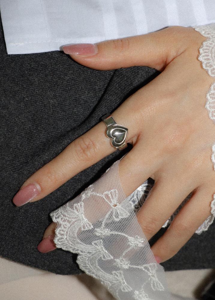 Love myself Ring ( Silver/ Polished )