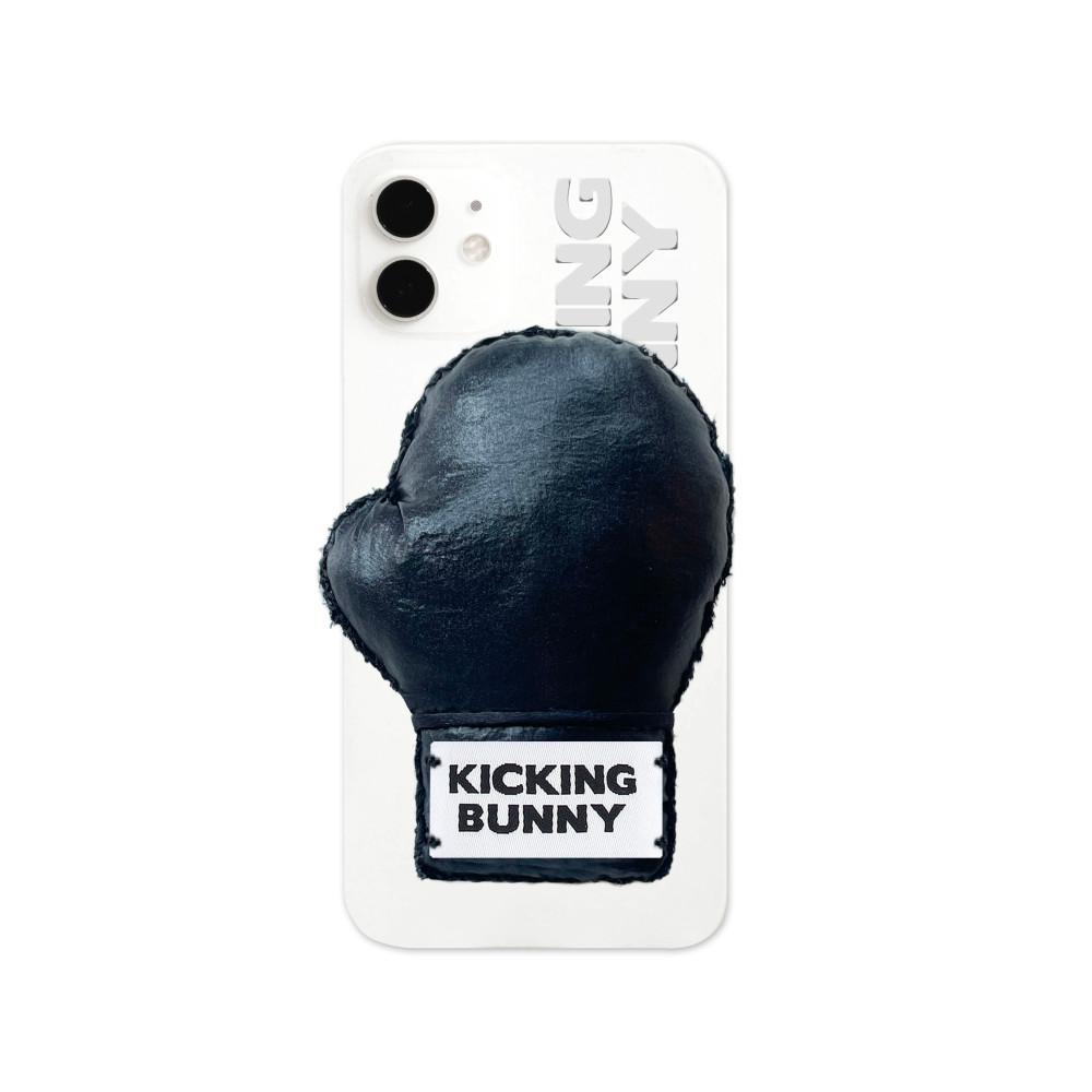 복싱글러브 스마트톡 복싱 킥복싱 선물  글러브 굿즈 이지그립 톡홀더 거치대 키킹버니 체육관 우정템 - BLACK