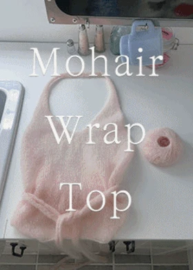 Mohair Wrap Top DIY KIT