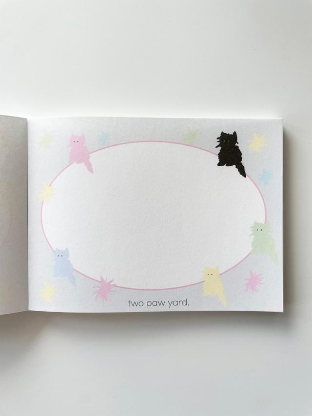 pastel cat memo pad / 떡메모지