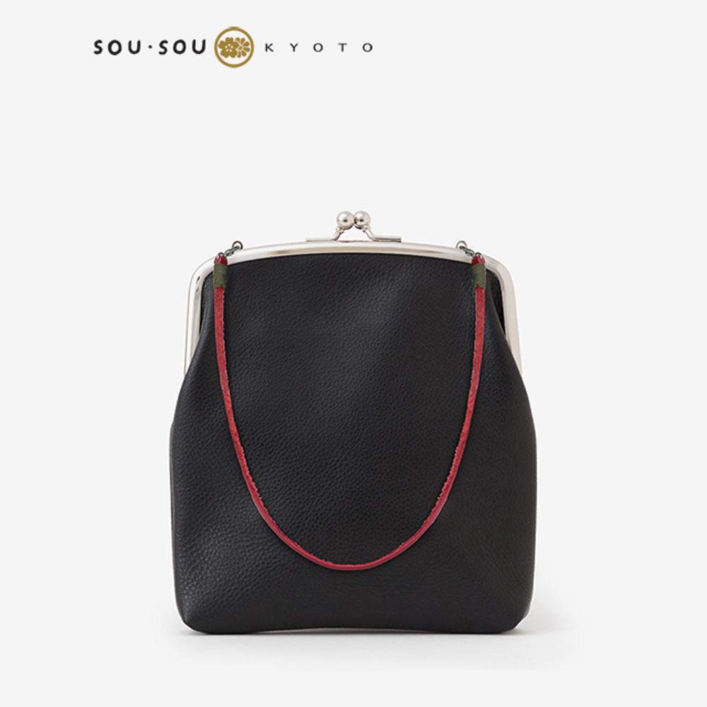 소우소우 SOUSOU 미니백 가마구치 가죽가방 / 대