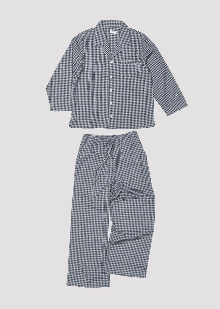 PAJAMA FLANNEL NAVY CHECK