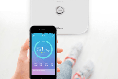 무전원 스마트 인바디 체중계 2color