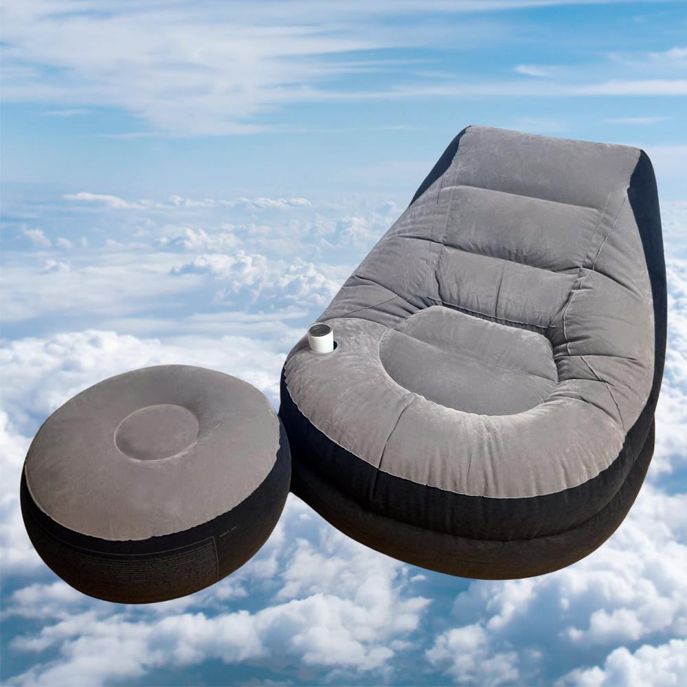 인텍스에어쇼파 공기 의자 빈백 1인 쿠션 에어소파 1인용빈백 야외 빔백 빅밴 빙백 빈팩