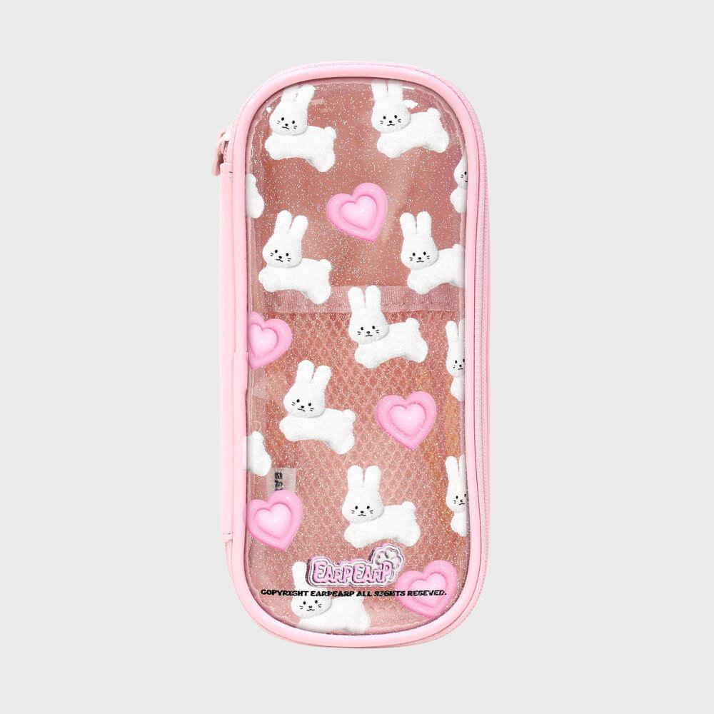 HOPPING WHITE POPO-PINK(PVC필통)