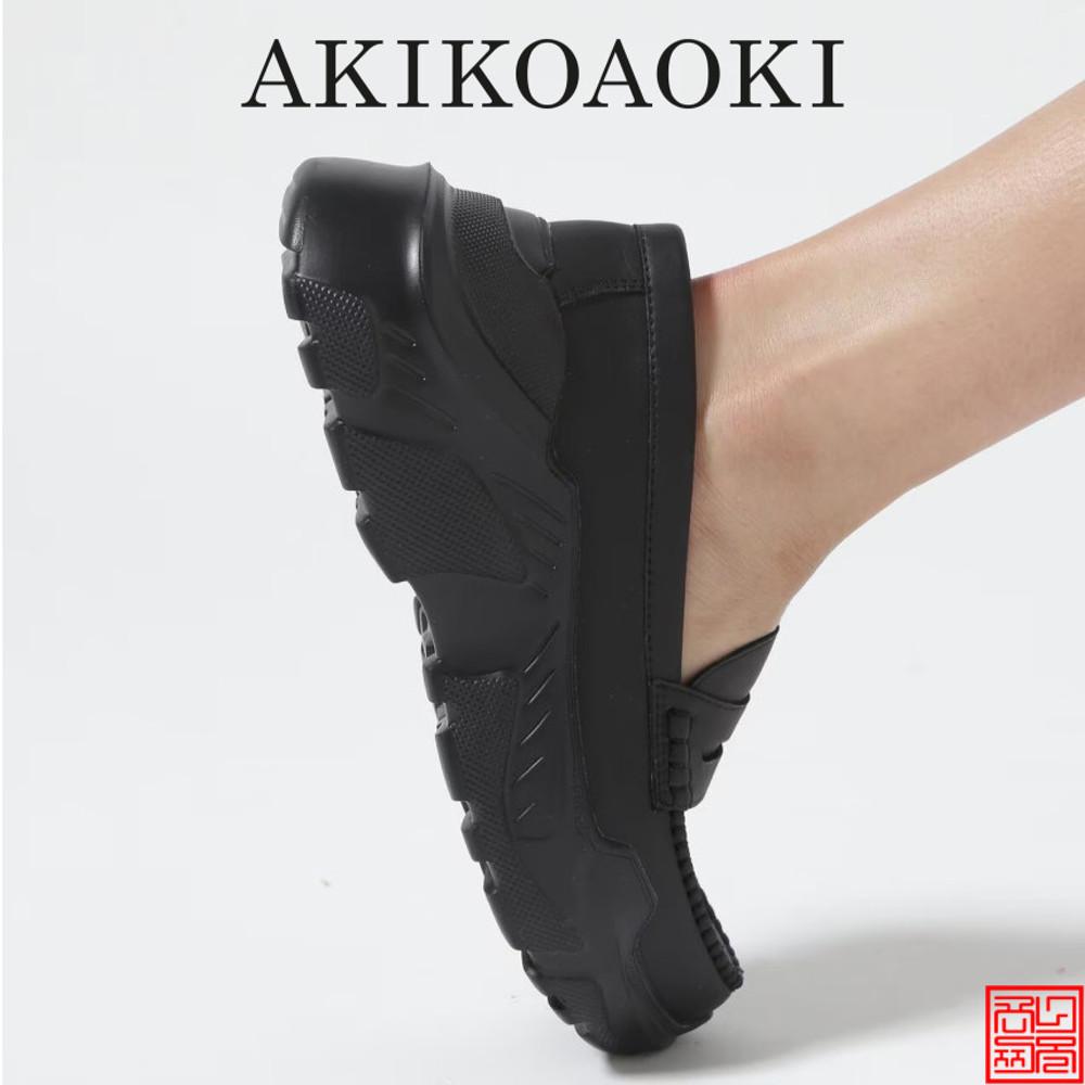 아키코아오키 AKIKOAOKI 별주 스니커즈 Regulated Gravity 블랙