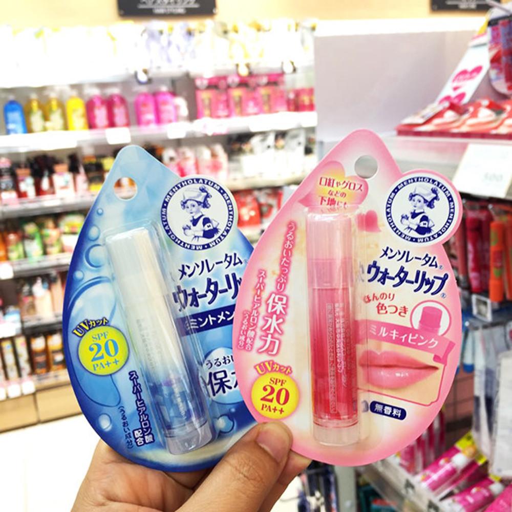맨소래담 워터 립 4.5g (민트멘톨 밀키핑크)
