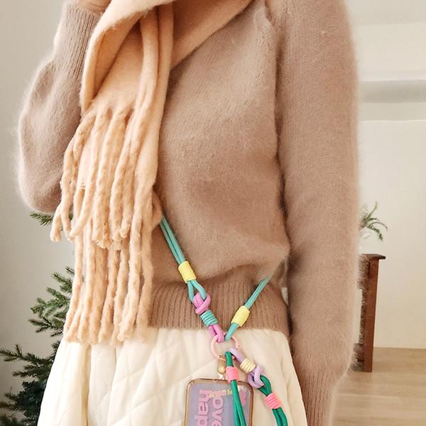 [Apink남주,조원희 착용/SET] 핑거탭+숄더스트랩(롱슬림 코튼)