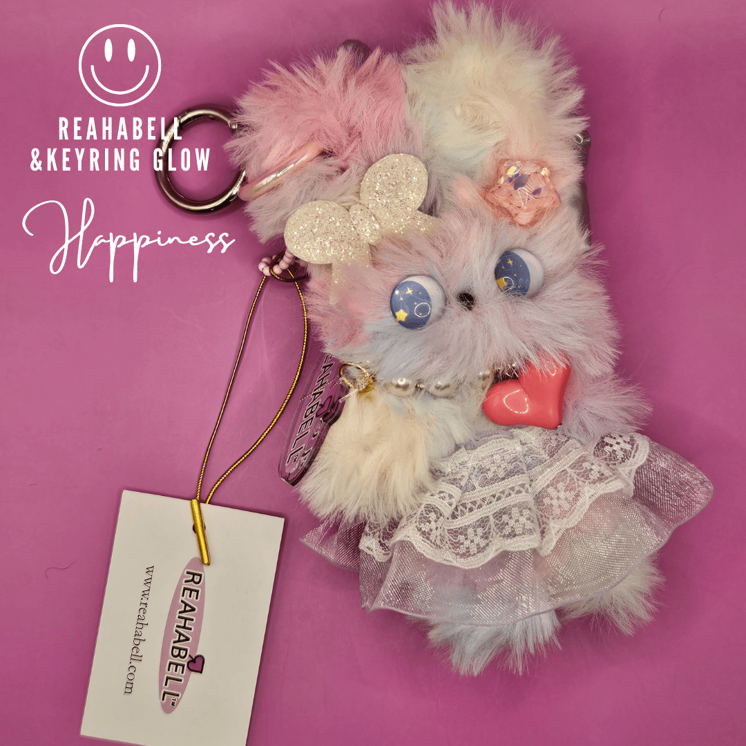 [인기 절정] 래하벨 문래빗 키링🌟 (래하벨 딸기잼 솜사탕) no.77