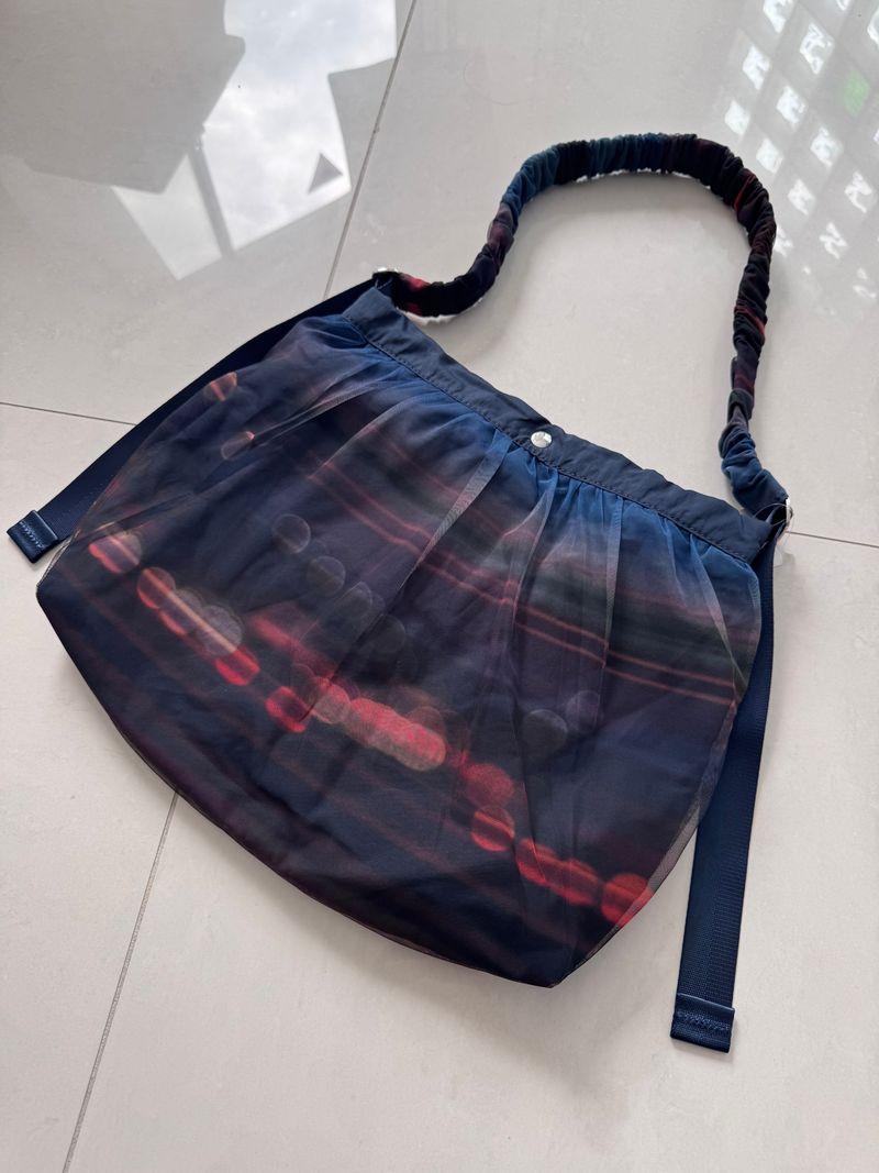 mesh shoulder bag