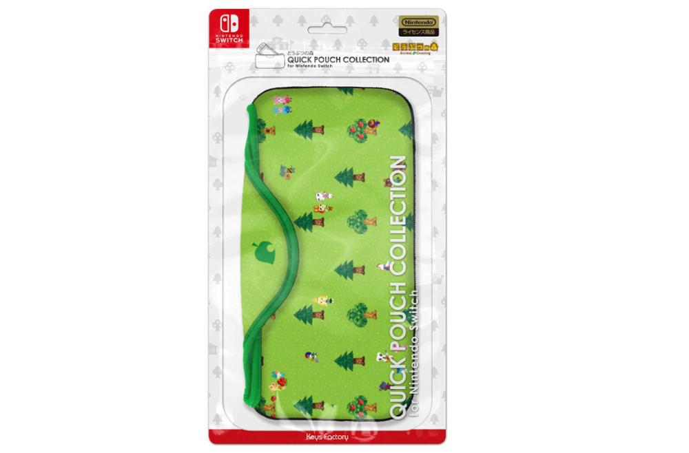닌텐도 스위치 모여봐요 동물의숲 퀵파우치 B타입 일본 발매