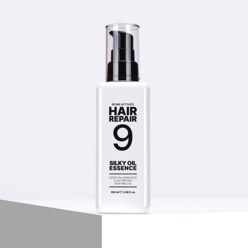 [바액] 헤어리페어9 실키오일에센스 [100ml] 극손상모 단백질코팅 윤기코팅 엉킴방지 아미노산 아르간커넬오일
