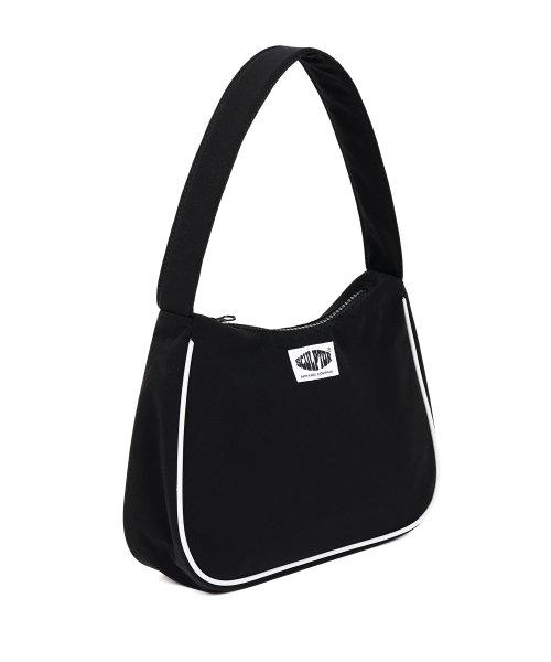Satin Tote Bag Black