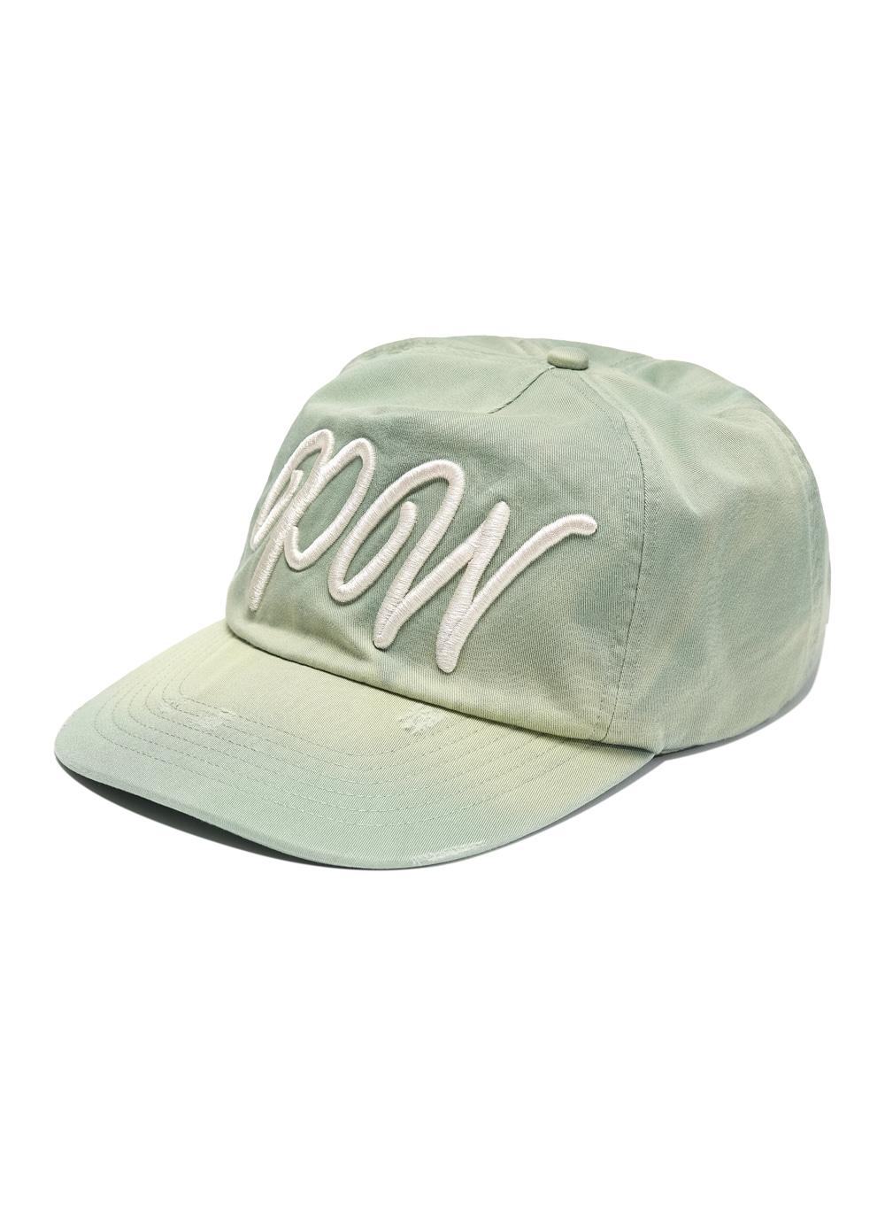 [WOMEN] PW DAMAGE GRANDAD CAP_LIGHT KHAKI
