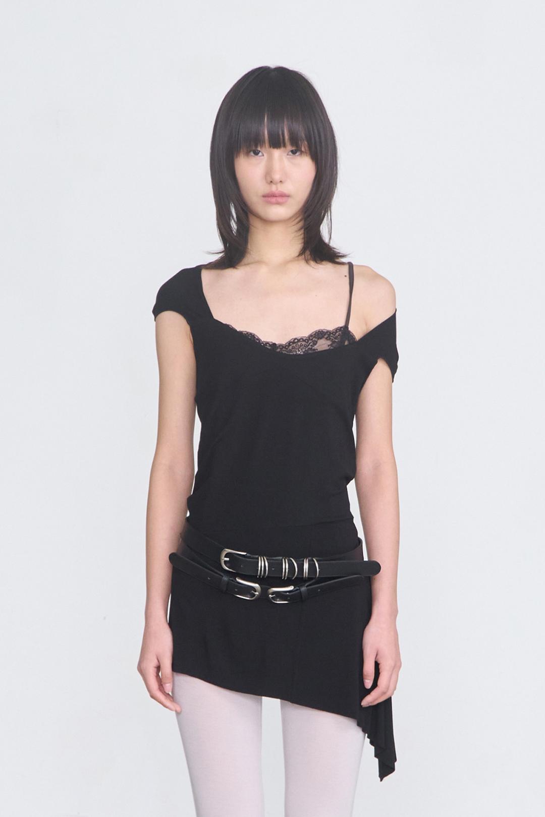 [Exclusive] Bella Slit Dress _ Black