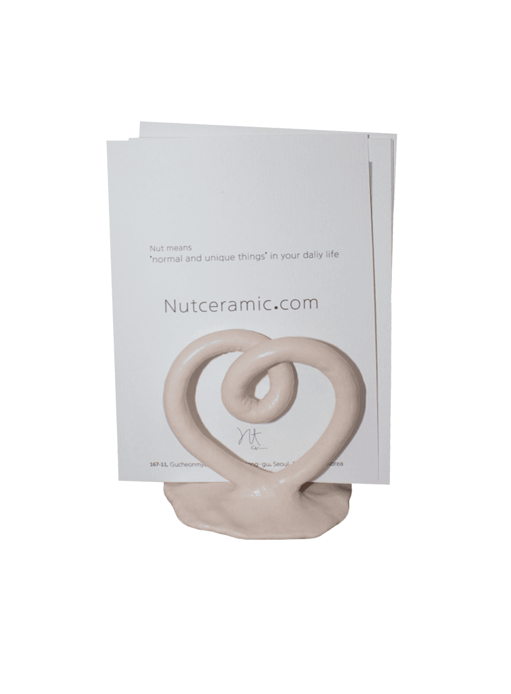Nut heart bridge (2type)